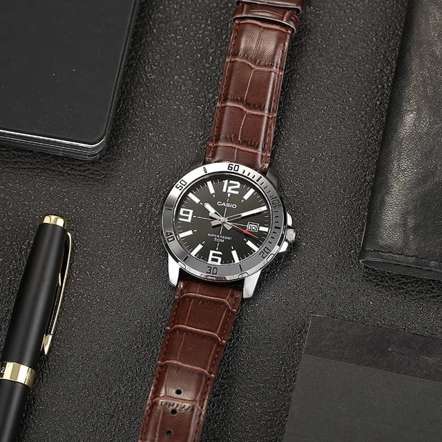 ZEGAREK MĘSKI CASIO MTP-VD01L-1BV (zd169c) + BOX-3