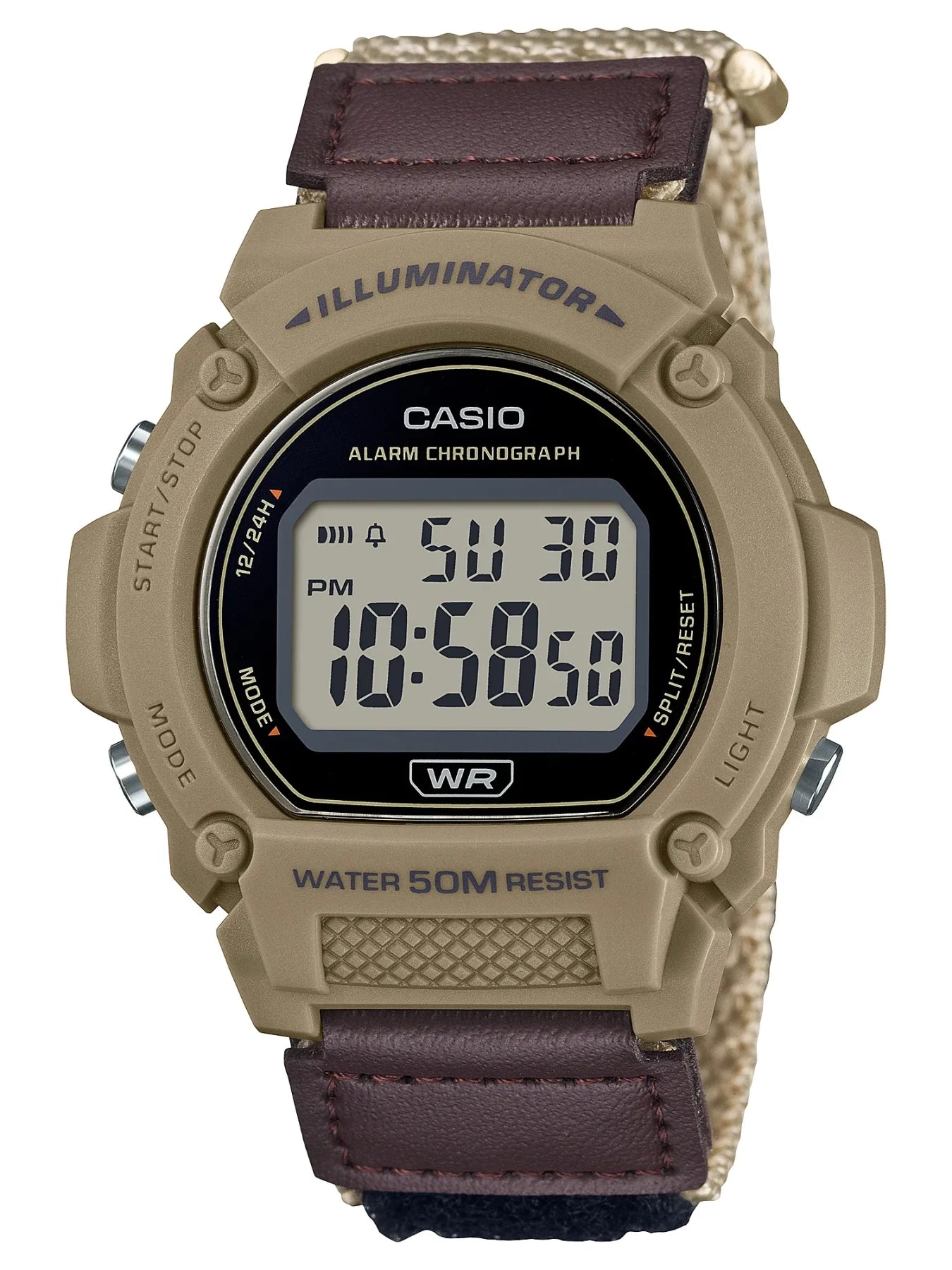 ZEGAREK MĘSKI CASIO W-219HB-5A + BOX-1