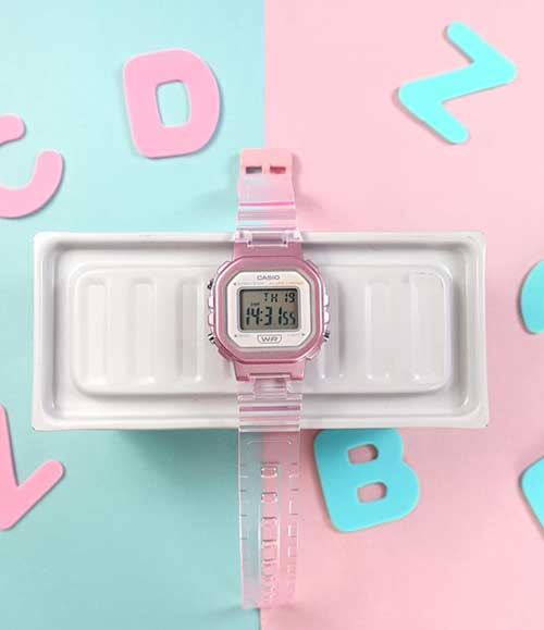 ZEGAREK DZIECIĘCY CASIO LA-20WHS-4A + BOX-5