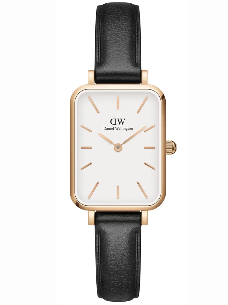 ZEGAREK DAMSKI DANIEL WELLINGTON DW00100434 - Quadro Pressed Sheffield Gold 32mm + BOX-1