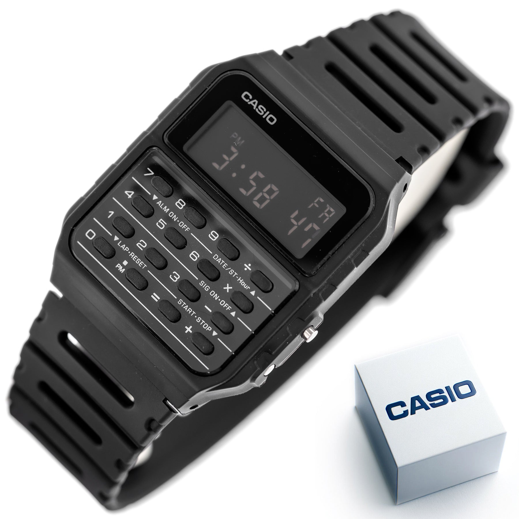Zegarek Męski Casio CA-53WF-1B + BOX-5