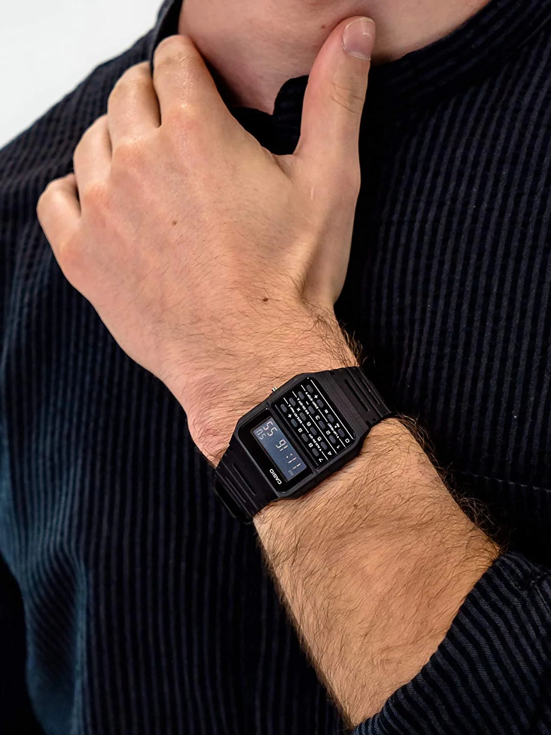 Zegarek Męski Casio CA-53WF-1B + BOX-7