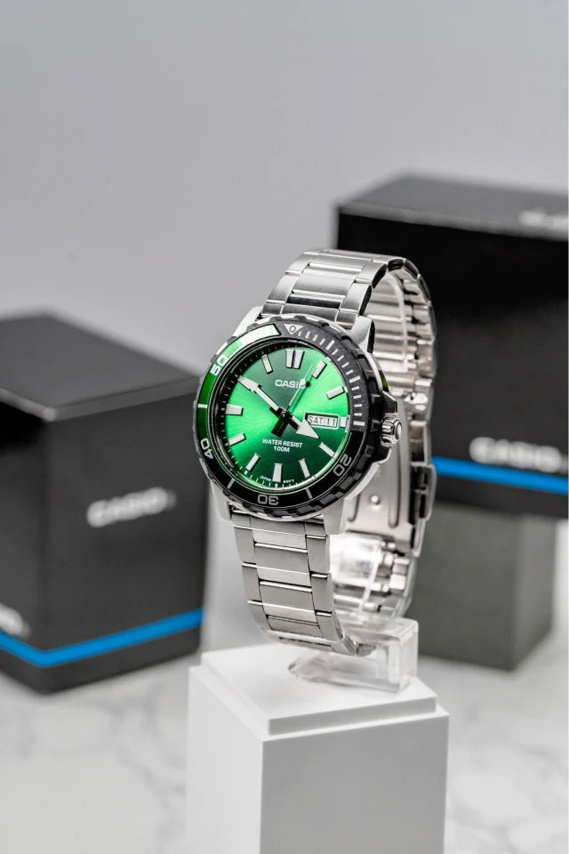 Zegarek Męski Casio Collection MTD-125D-3A + BOX-2