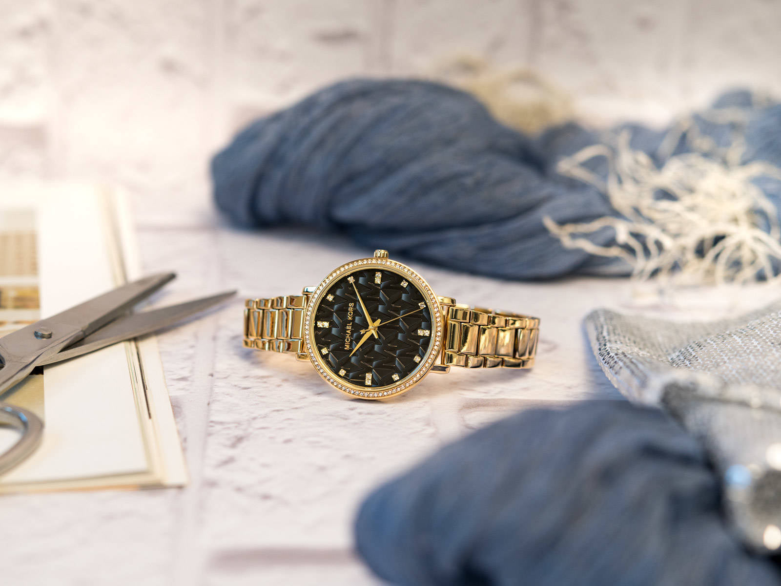 ZEGAREK DAMSKI MICHAEL KORS PYPER MK4593 - (zm521d) + BOX-5