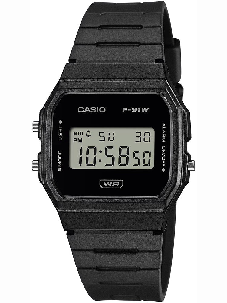 ZEGAREK MĘSKI CASIO F-91WB-1ADF + BOX-1