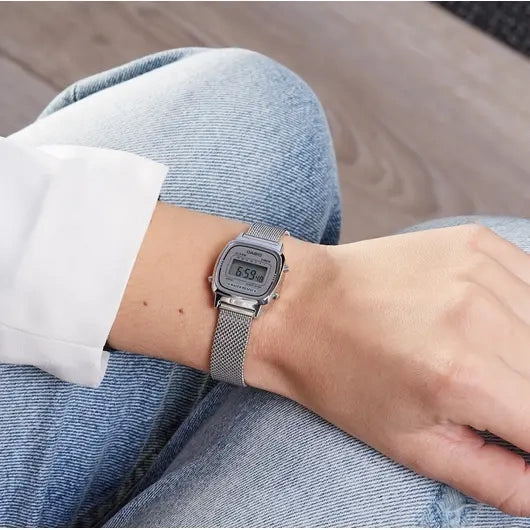 Zegarek Damski Casio Retro Vintage LA670WEM-7DF + BOX-9