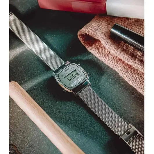 Zegarek Damski Casio Retro Vintage LA670WEM-7DF + BOX-11