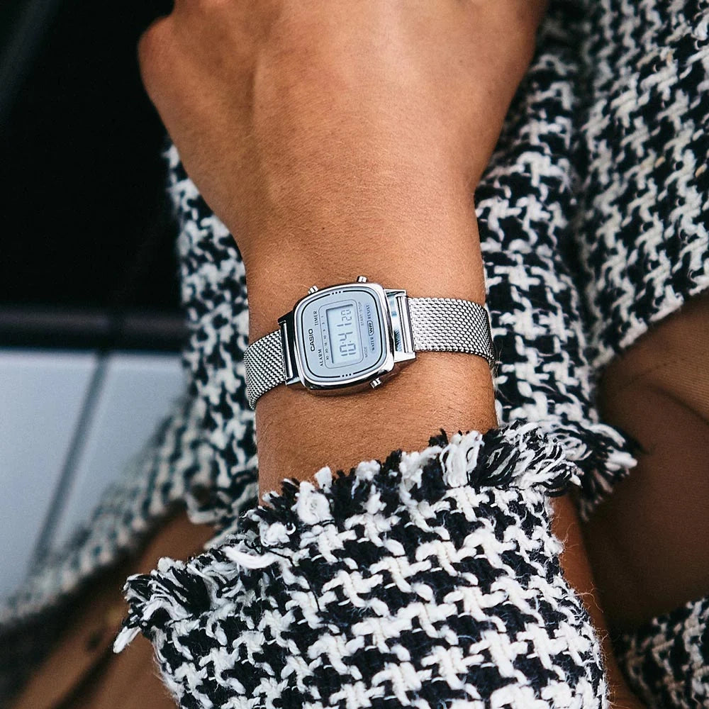 Zegarek Damski Casio Retro Vintage LA670WEM-7DF + BOX-7