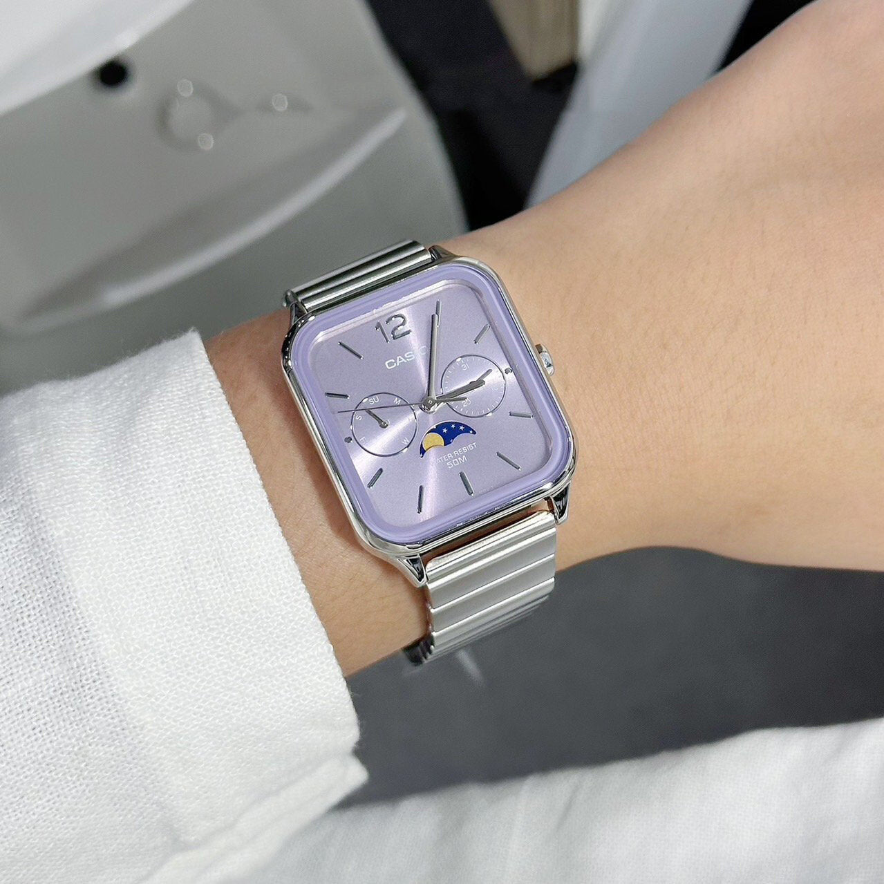 ZEGAREK MĘSKI CASIO MTP-M305D-6A + BOX-5