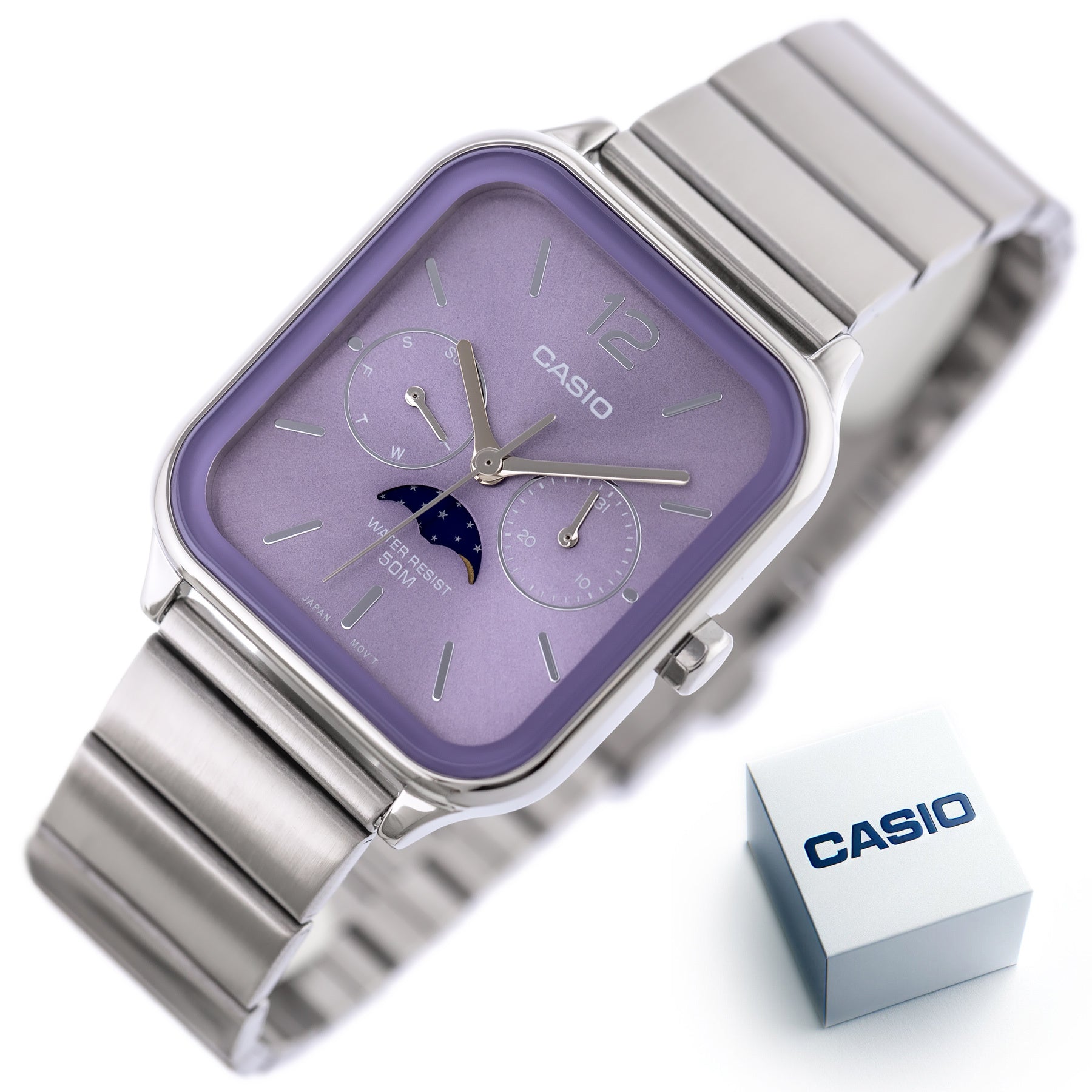 ZEGAREK MĘSKI CASIO MTP-M305D-6A + BOX-10