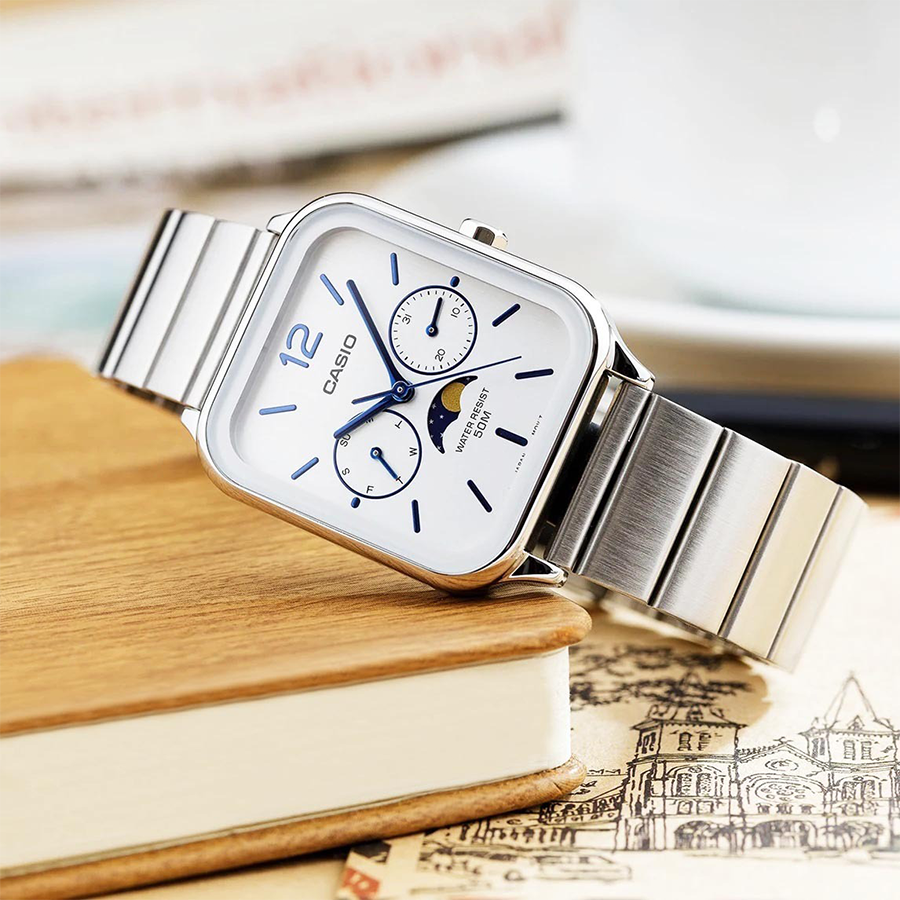 ZEGAREK MĘSKI CASIO MTP-M305D-7AVDF + BOX-5