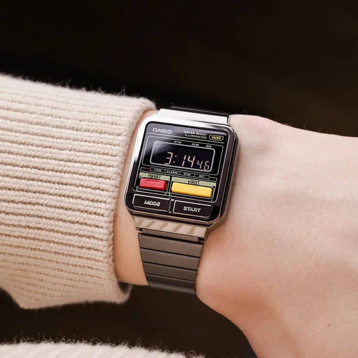 Zegarek Męski Casio Vintage A120WEGG-1BDF +BOX-5