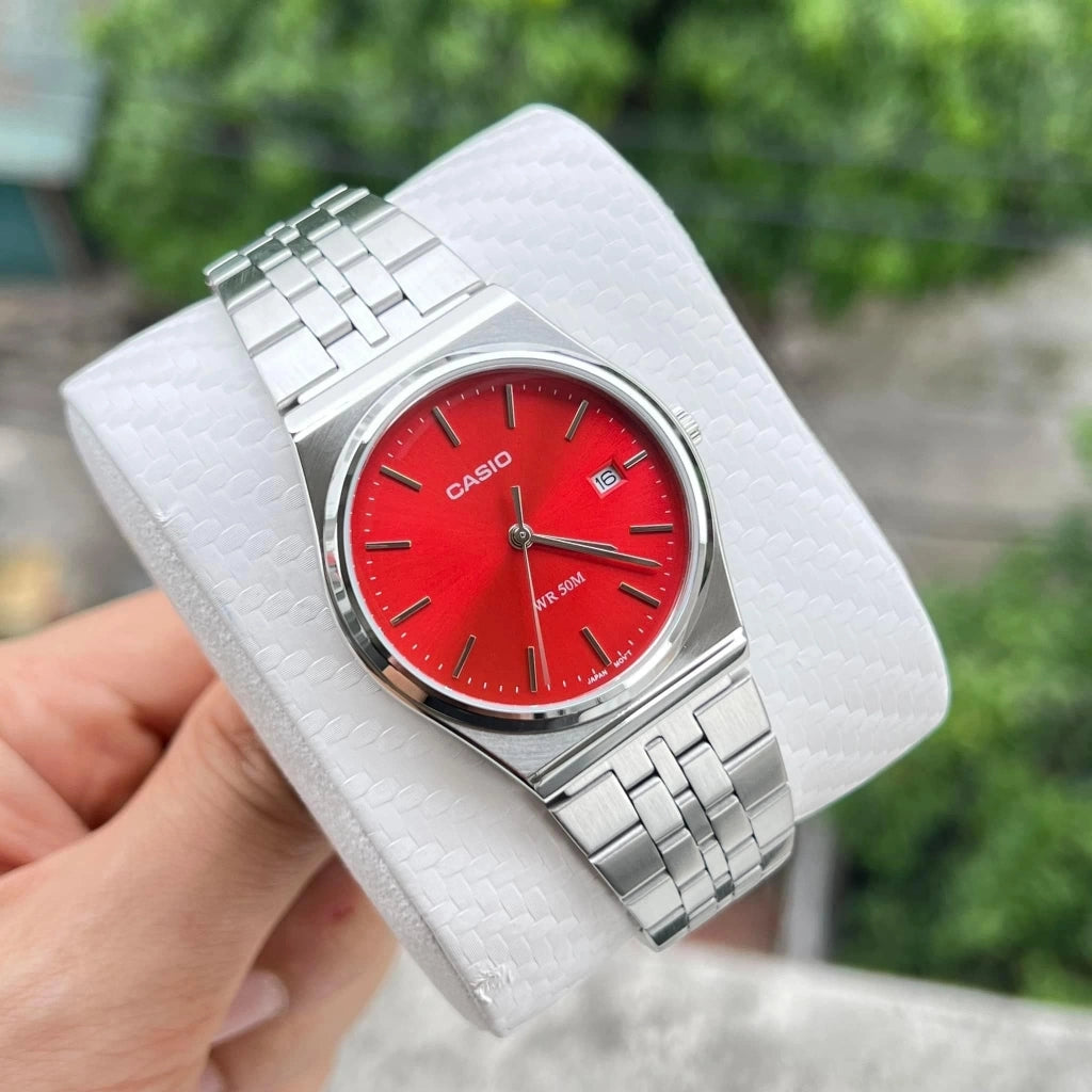 Zegarek Męski Casio MTP-B145D-4A2 + BOX (zd230e)-4