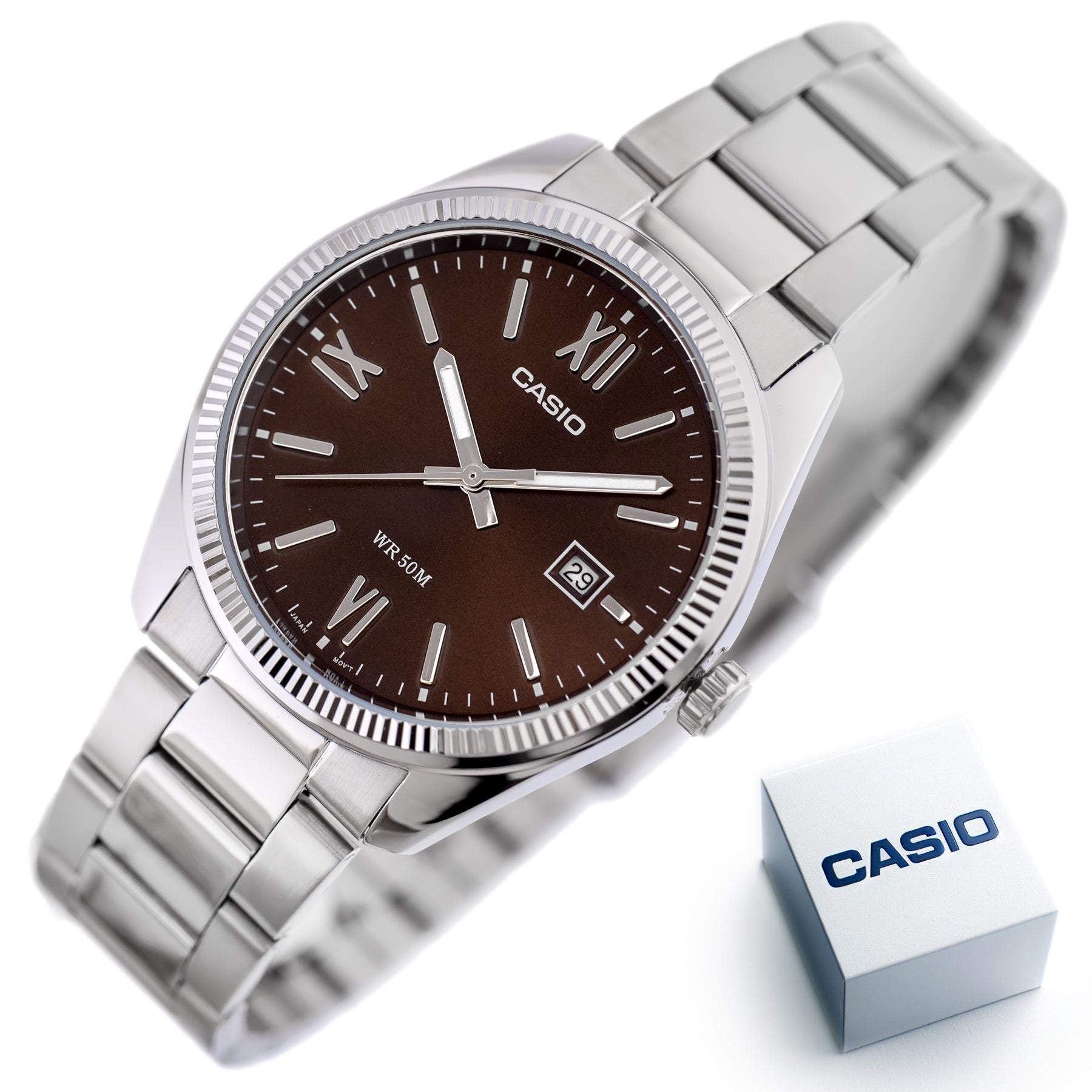 ZEGAREK MĘSKI CASIO MTP-1302DD-5A (zd072p) + BOX-7