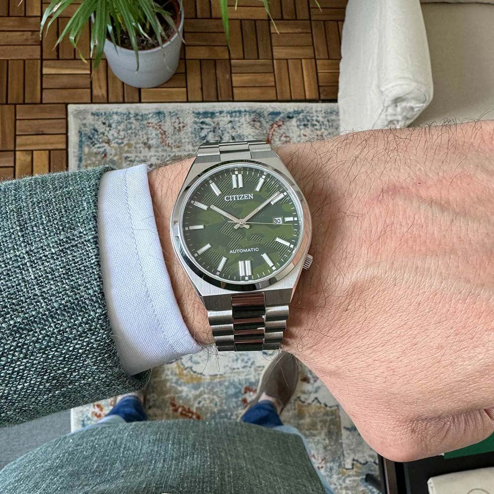 ZEGAREK MĘSKI CITIZEN Tsuyosa NJ0159-86X Automatic-3