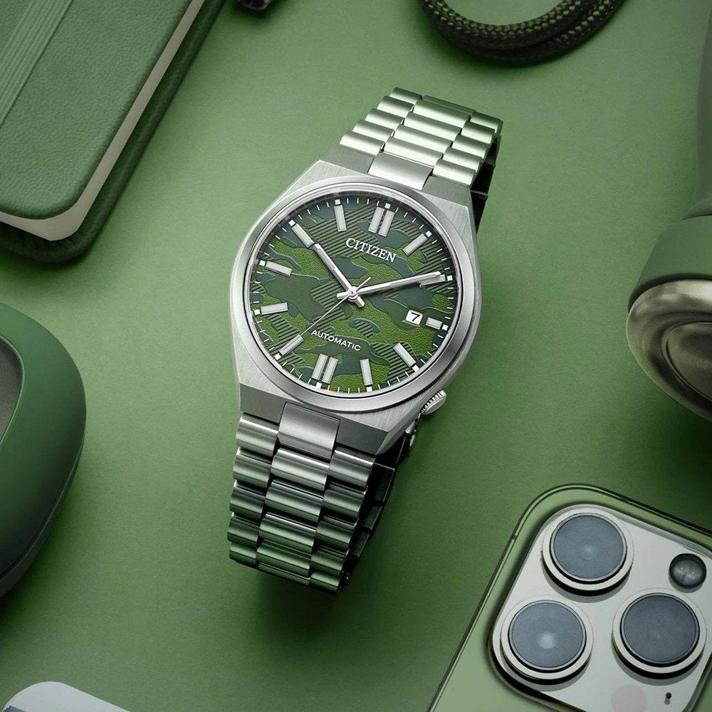 ZEGAREK MĘSKI CITIZEN Tsuyosa NJ0159-86X Automatic-5