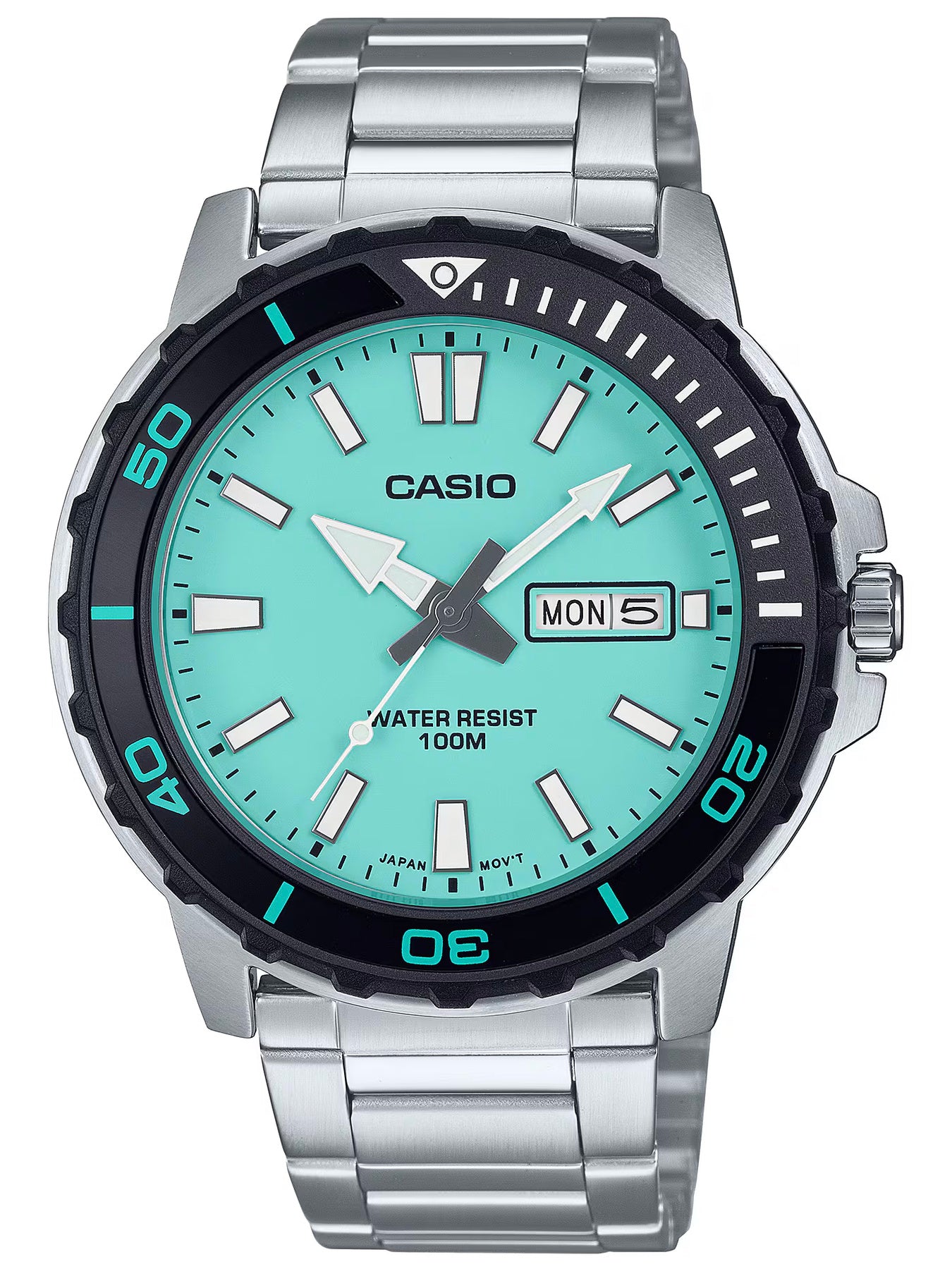Zegarek Męski Casio  MTD-125D-2A2 + BOX WR100-1