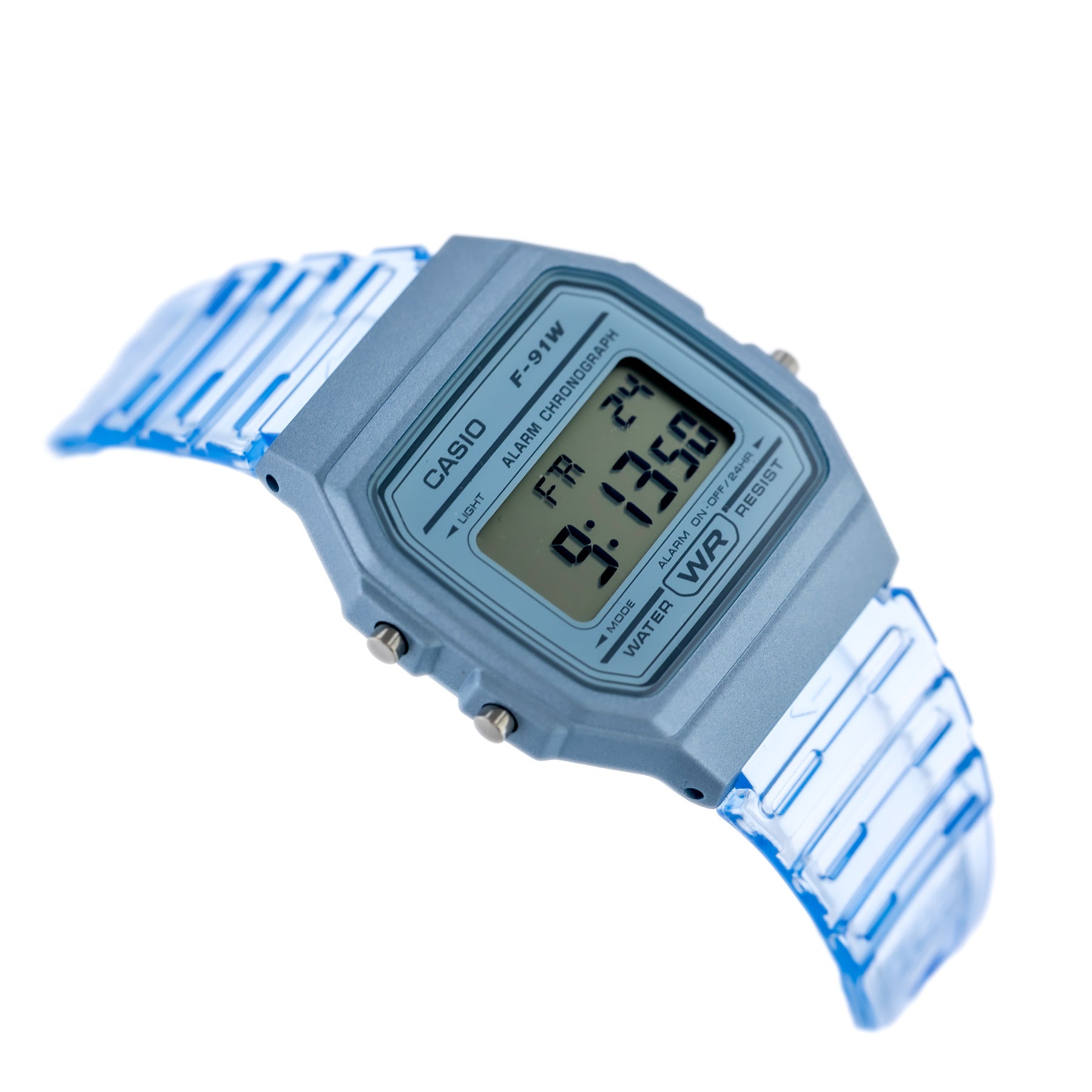 Zegarek Unisex Casio Retro Vintage F-91WS-2 (zd648b) + BOX-3