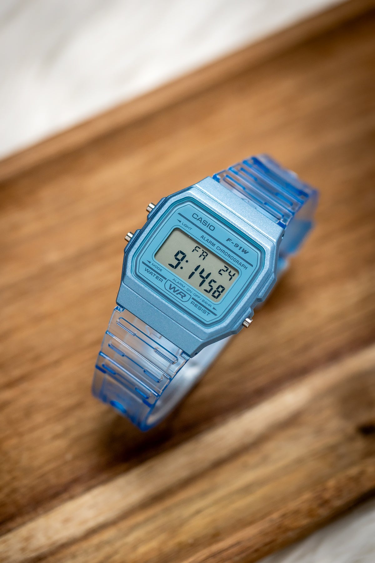 Zegarek Unisex Casio Retro Vintage F-91WS-2 (zd648b) + BOX-7