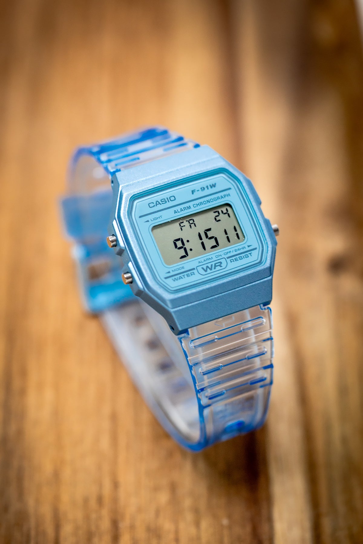 Zegarek Unisex Casio Retro Vintage F-91WS-2 (zd648b) + BOX-12