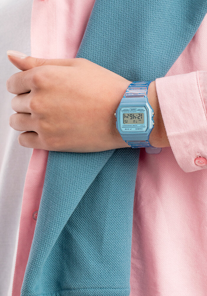 Zegarek Unisex Casio Retro Vintage F-91WS-2 (zd648b) + BOX-8