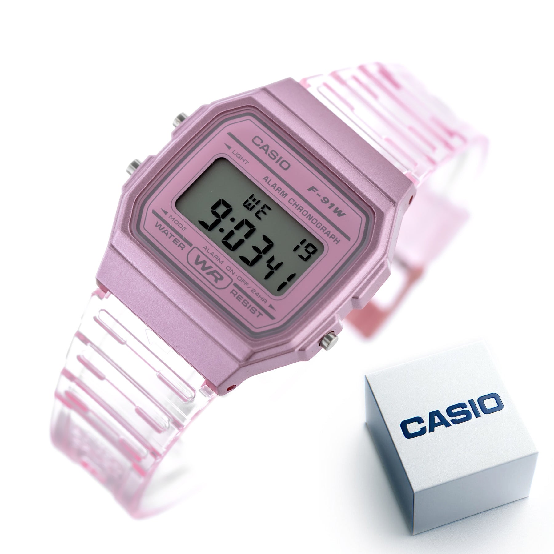 Zegarek Damski Casio Retro Vintage F-91WS-4 (zd648a) + BOX-14