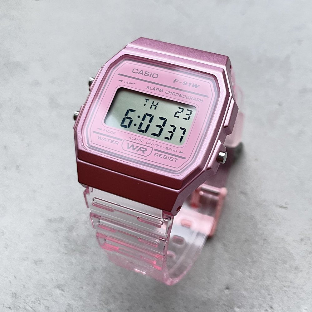 Zegarek Damski Casio Retro Vintage F-91WS-4 (zd648a) + BOX-5