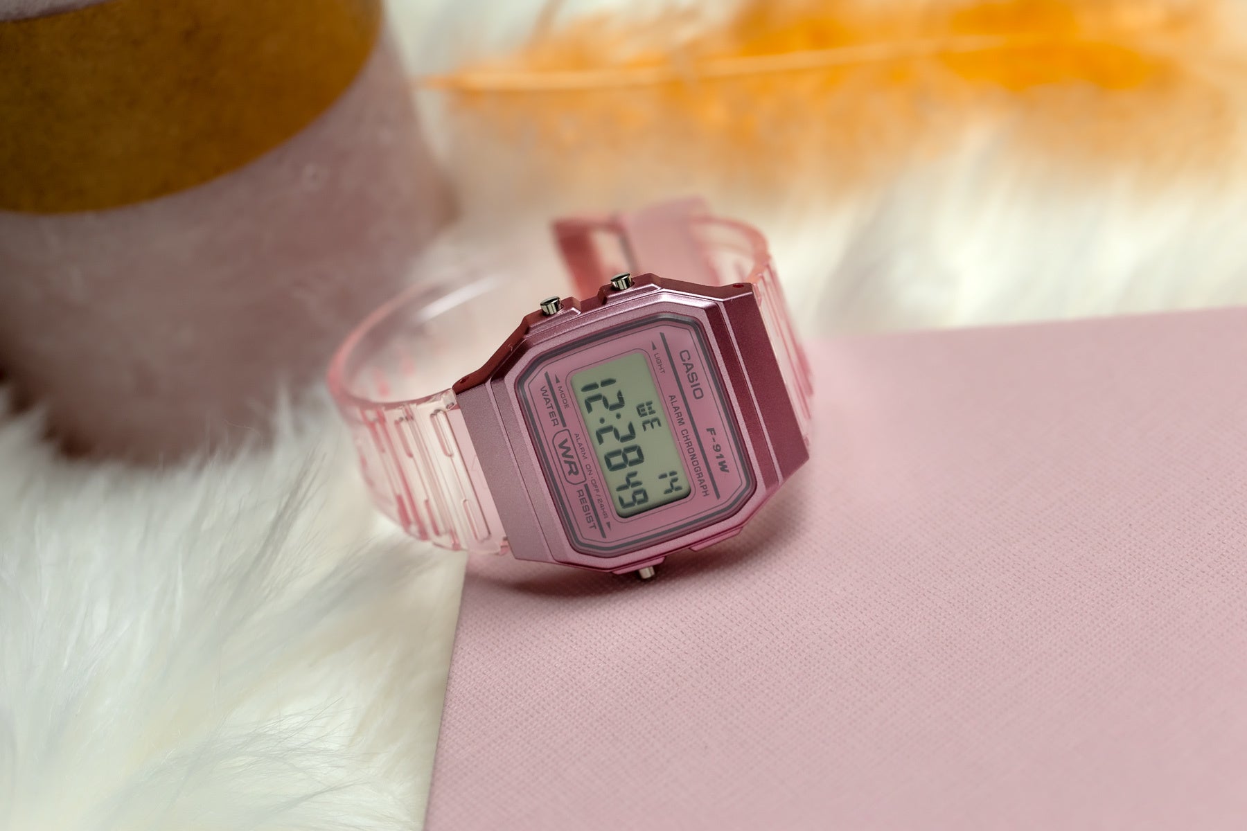 Zegarek Damski Casio Retro Vintage F-91WS-4 (zd648a) + BOX-4