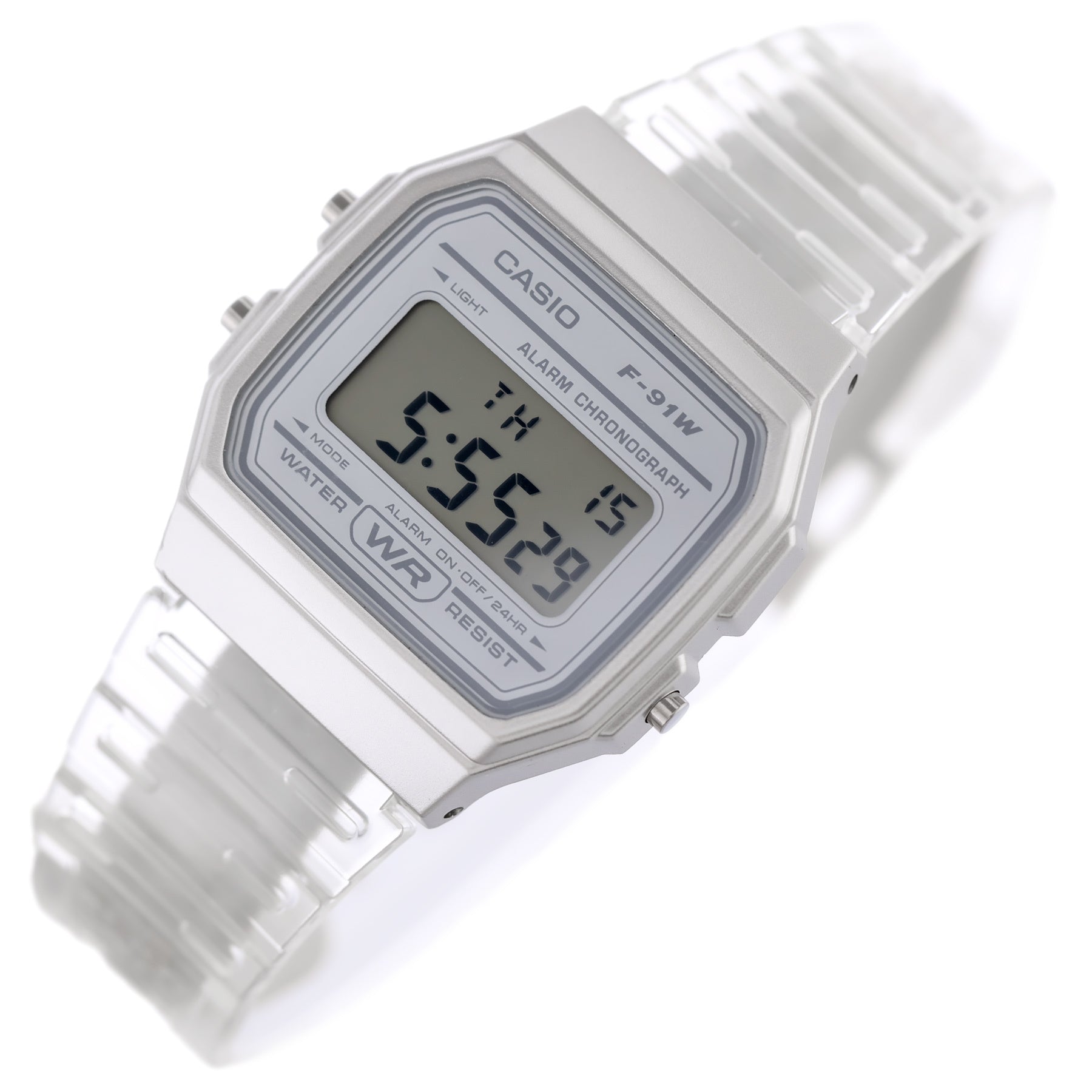 Zegarek Unisex Casio Retro Vintage F-91WS-7 (zd648c) + BOX-2