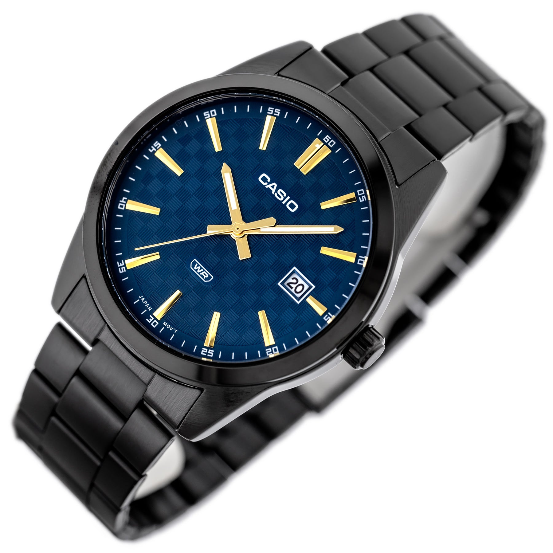 ZEGAREK MĘSKI CASIO MTP-VD03B-2A + BOX-2