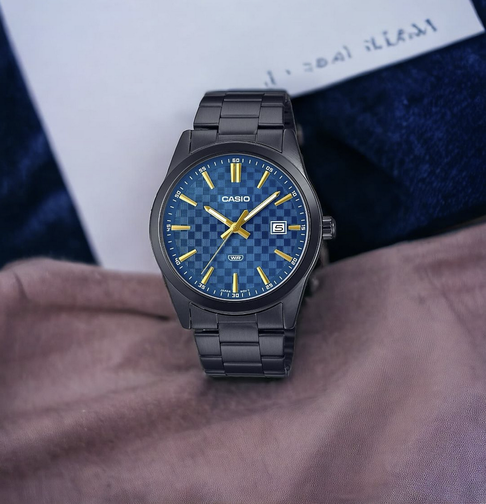 ZEGAREK MĘSKI CASIO MTP-VD03B-2A + BOX-7