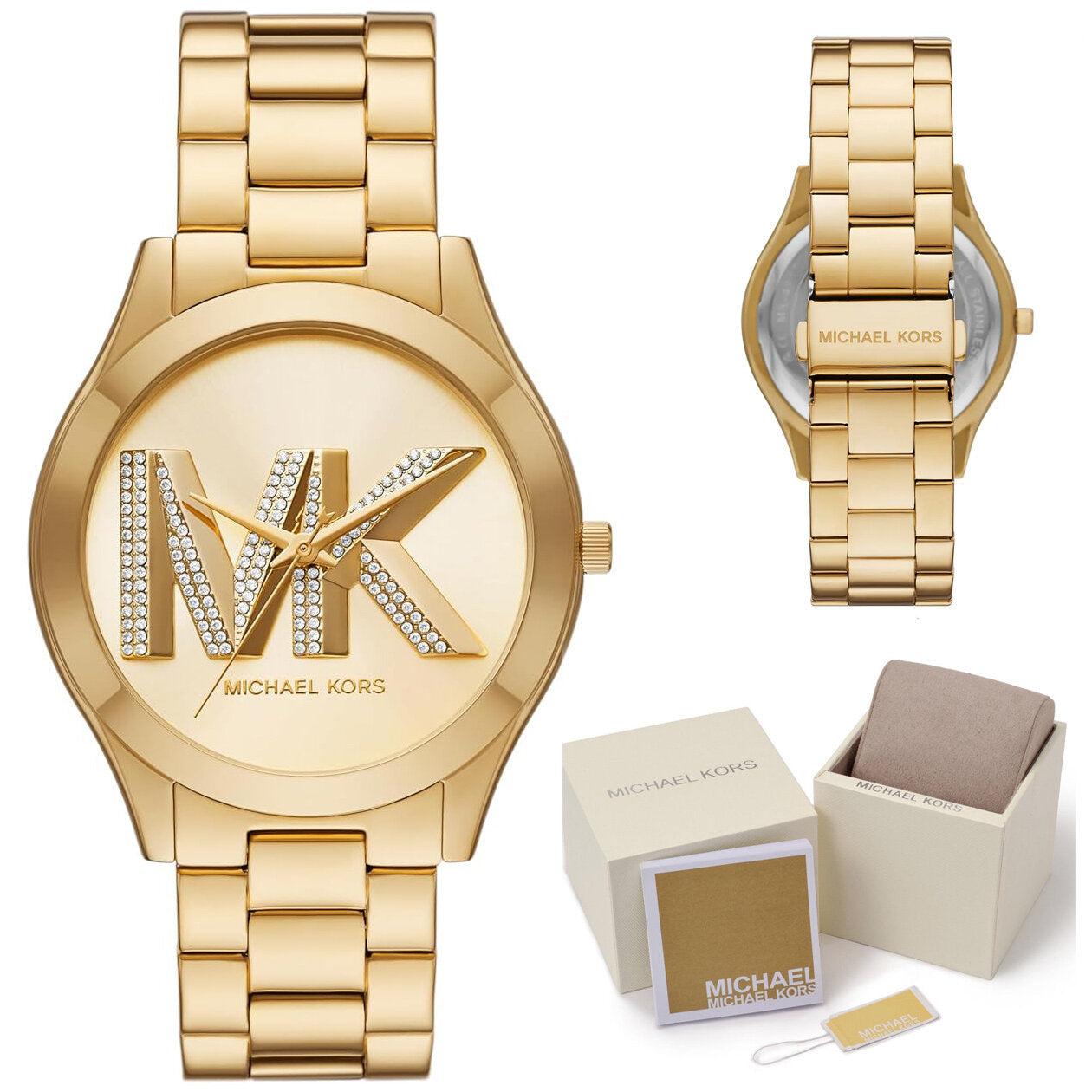 ZEGAREK DAMSKI MICHAEL KORS MK4732 Slim Runway + BOX-8