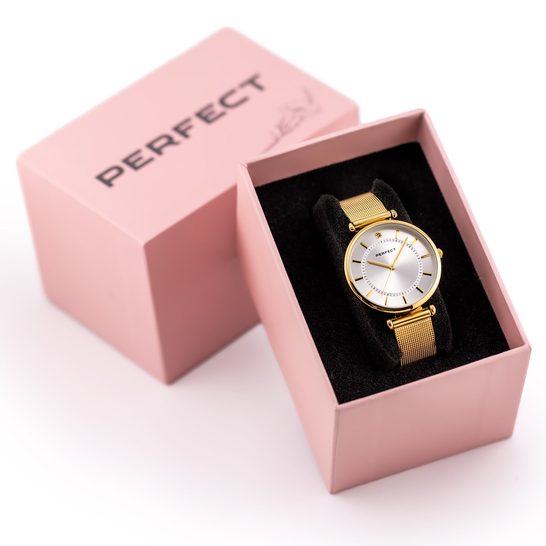 ZEGAREK DAMSKI PERFECT F376-03 (zp542c) + BOX-7