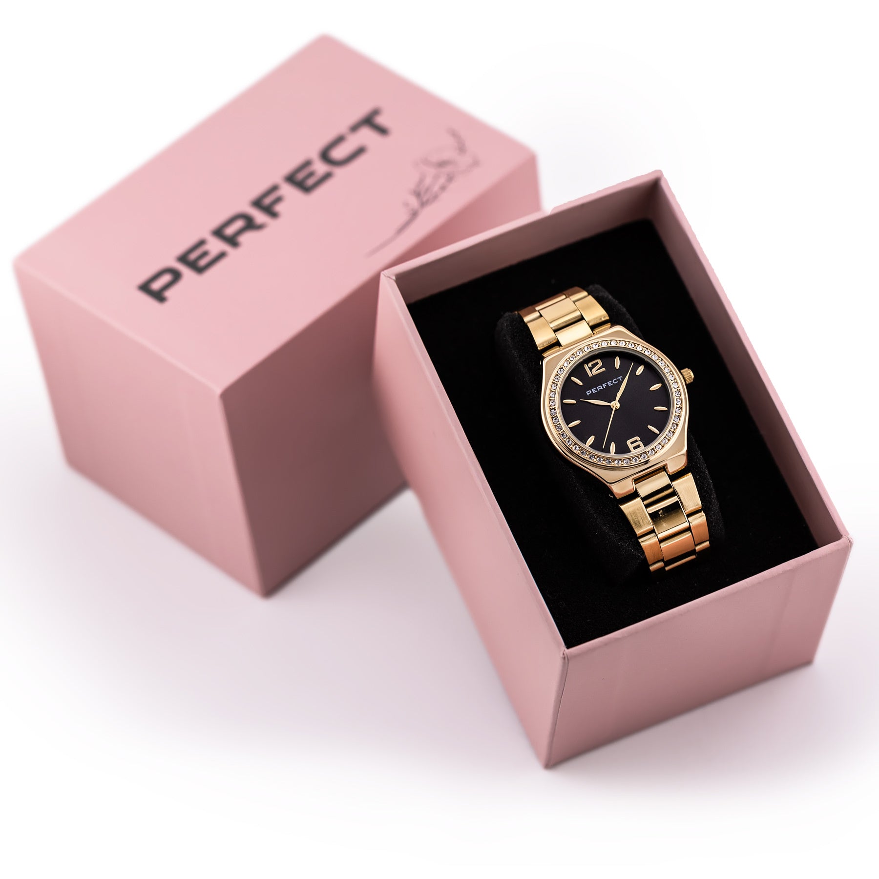 ZEGAREK DAMSKI PERFECT S390-03 (zp544a) + BOX-5