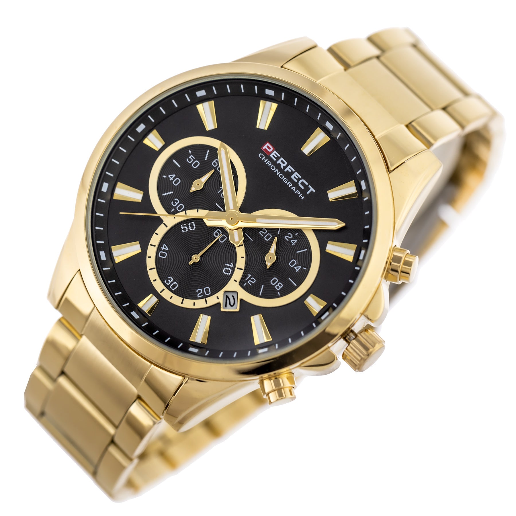 ZEGAREK MĘSKI PERFECT M510CH-02 - CHRONOGRAF (zp386b) + BOX-2