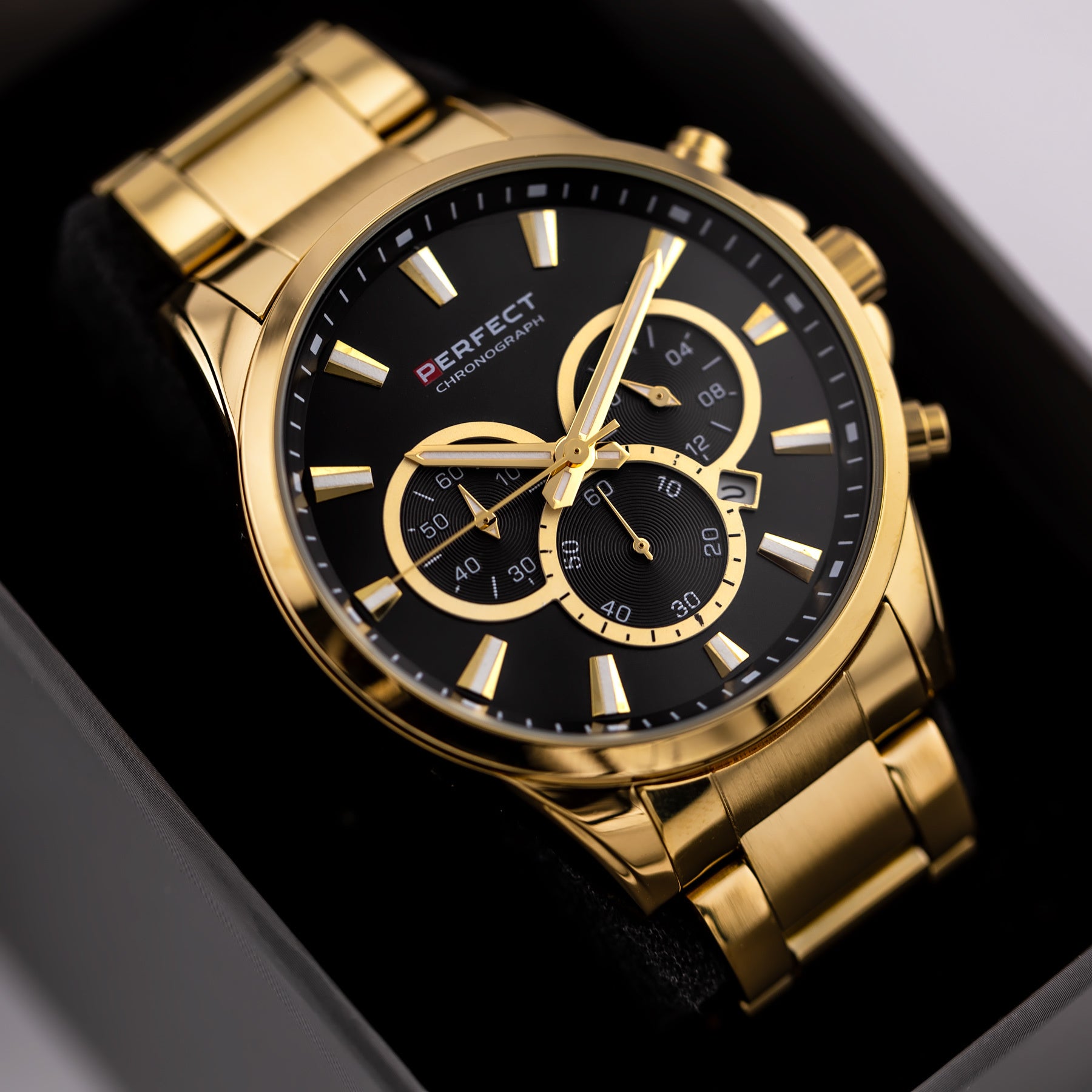 ZEGAREK MĘSKI PERFECT M510CH-02 - CHRONOGRAF (zp386b) + BOX-4
