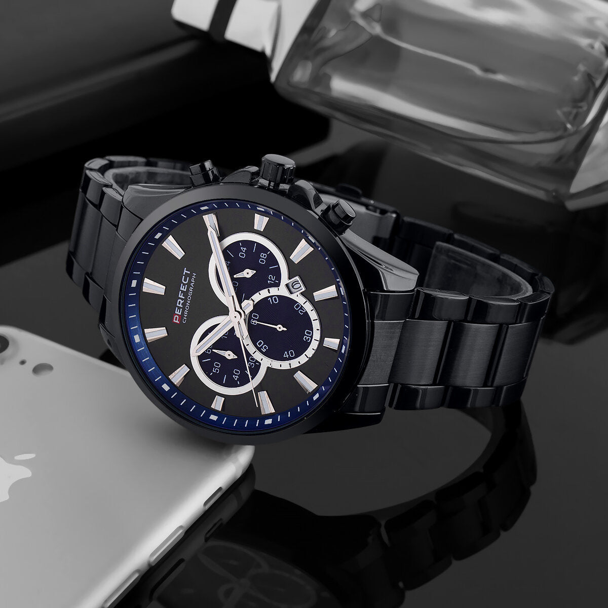 ZEGAREK MĘSKI PERFECT M510CH-03 - CHRONOGRAF (zp386c) + BOX-6