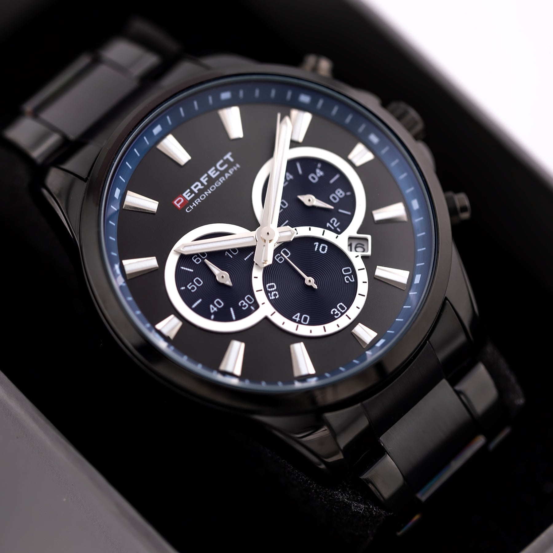 ZEGAREK MĘSKI PERFECT M510CH-03 - CHRONOGRAF (zp386c) + BOX-5
