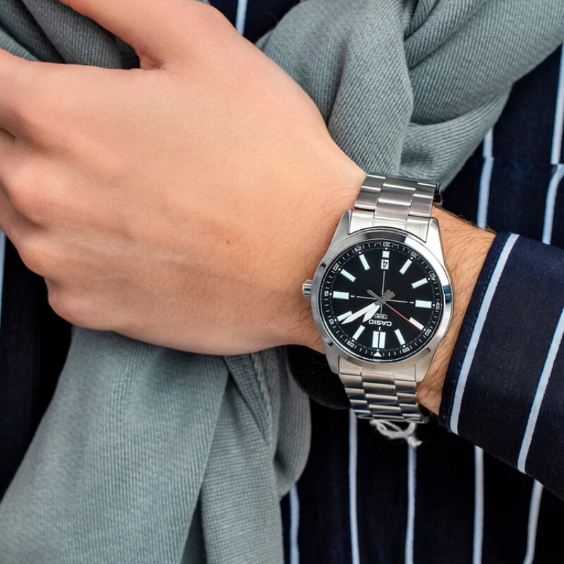 ZEGAREK MĘSKI CASIO MTP-VD02D-1E (zd217b) + BOX-6