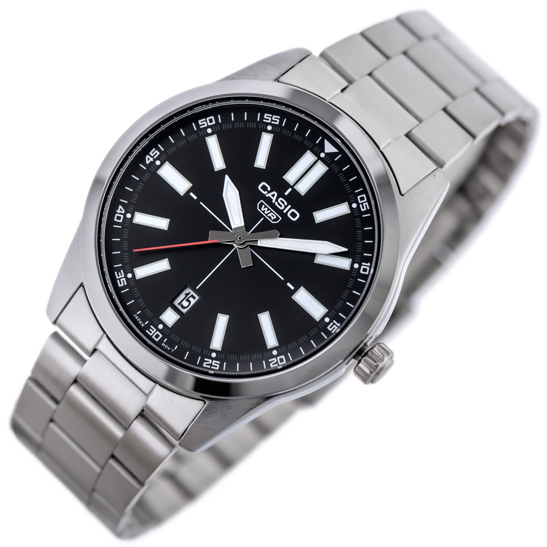 ZEGAREK MĘSKI CASIO MTP-VD02D-1E (zd217b) + BOX-2