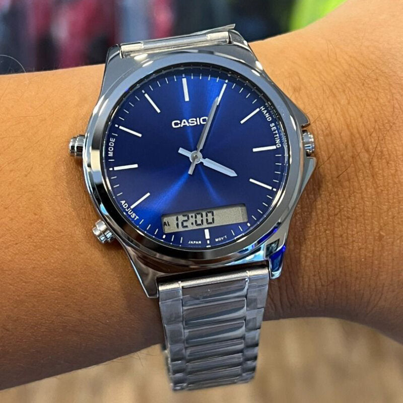 ZEGAREK MĘSKI CASIO MTP-VC01D-2E + BOX (zd239a)-4