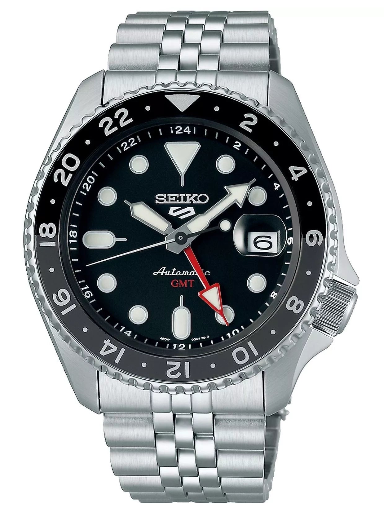 ZEGAREK MĘSKI SEIKO 5 SPORTS SSK001K1 GMT AUTOMAT WR100 + BOX-1