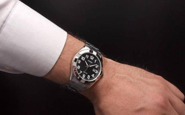 ZEGAREK MĘSKI CASIO MTP-1308D-1B (zd177d) + BOX-7