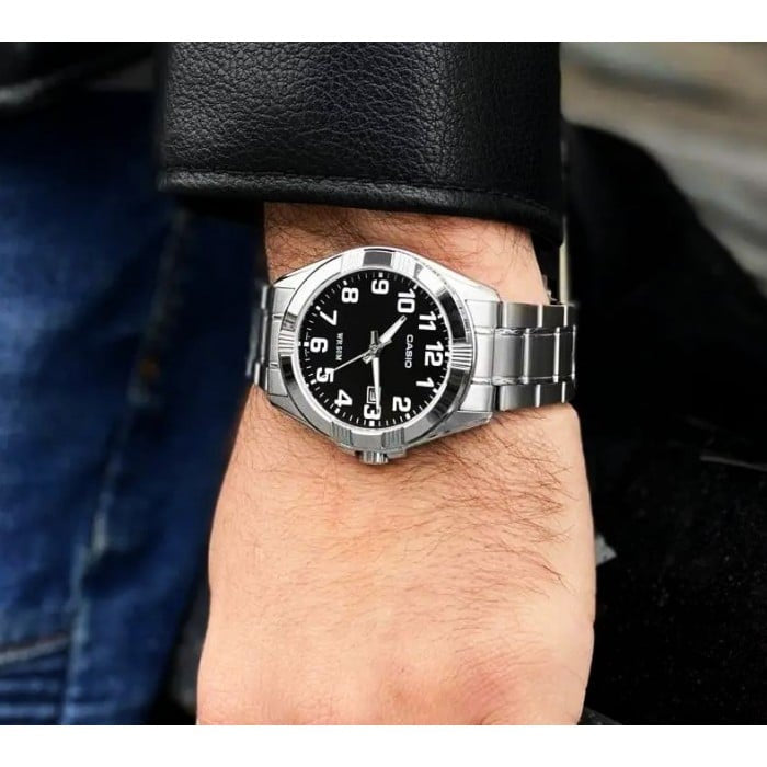 ZEGAREK MĘSKI CASIO MTP-1308D-1B (zd177d) + BOX-8