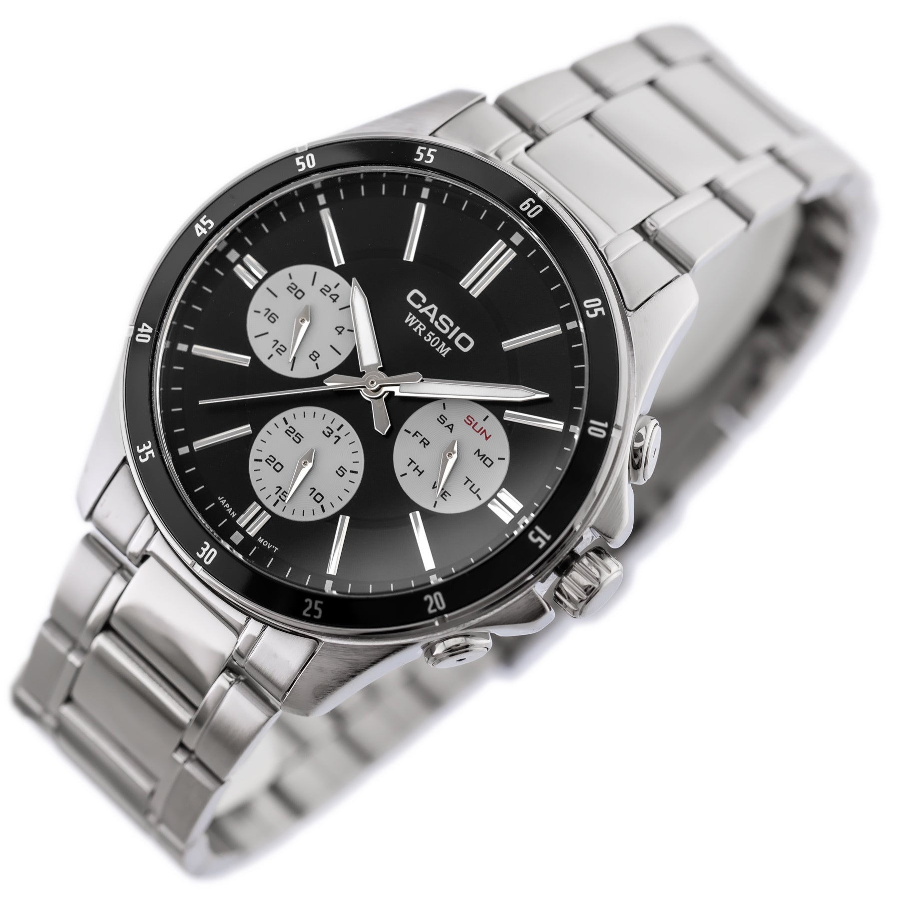ZEGAREK MĘSKI CASIO MTP-1374D-1A3 (zd063i) + BOX-2