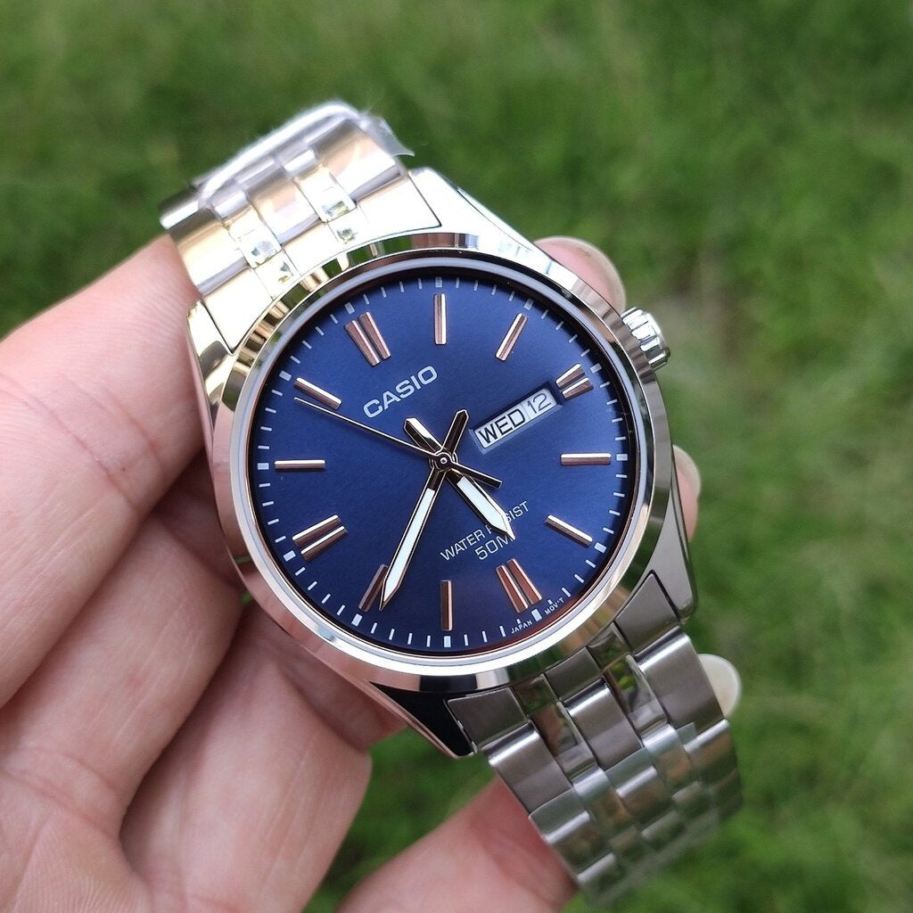 ZEGAREK MĘSKI CASIO MTP-1335D-2A2 (zd026c) + BOX-7