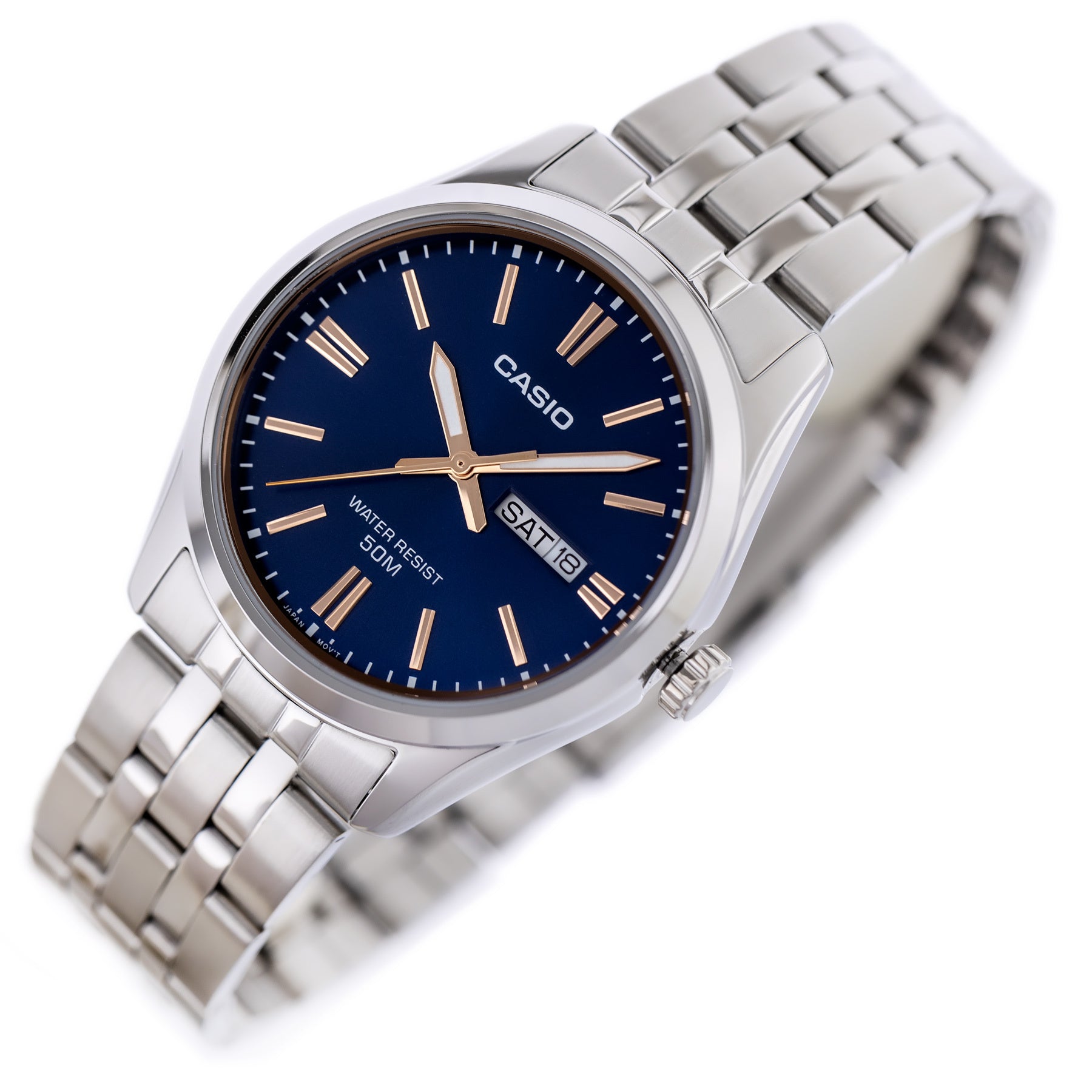 ZEGAREK MĘSKI CASIO MTP-1335D-2A2 (zd026c) + BOX-2