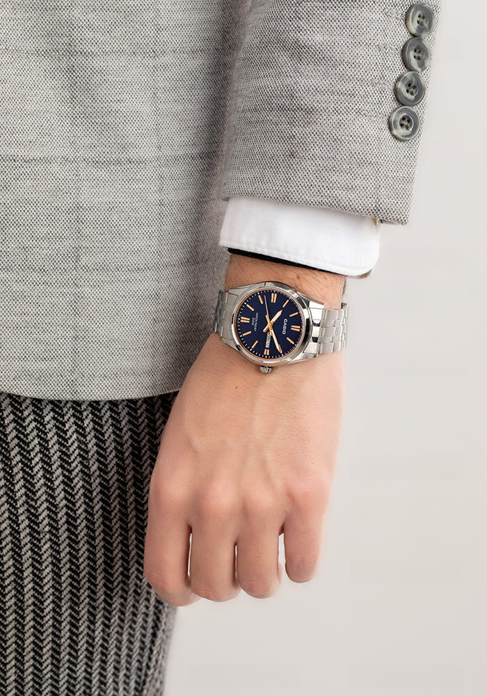 ZEGAREK MĘSKI CASIO MTP-1335D-2A2 (zd026c) + BOX-11
