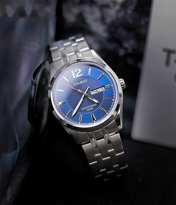 ZEGAREK MĘSKI CASIO MTP-1335D 2AV (zd026e) + BOX-5