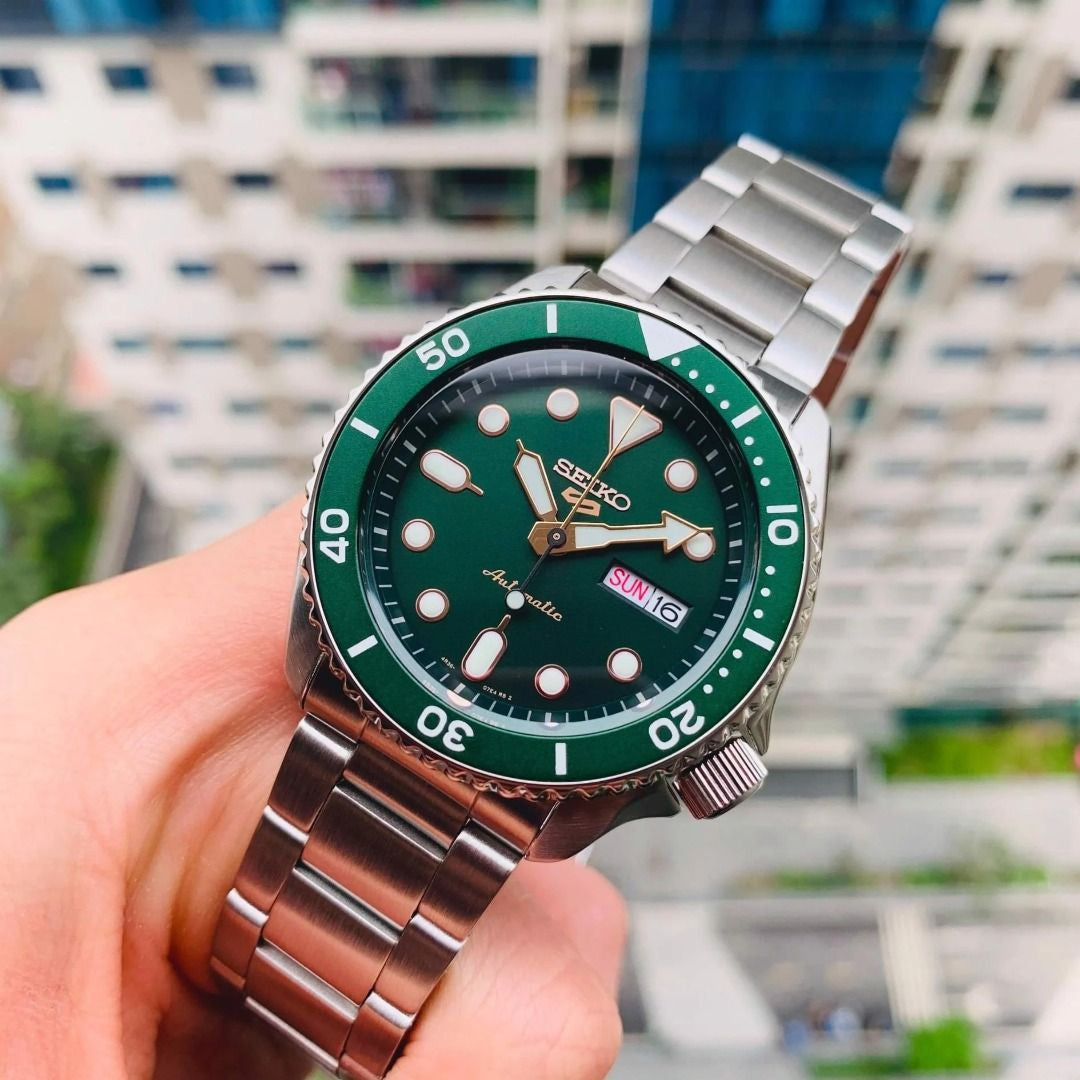 ZEGAREK MĘSKI SEIKO 5 SRPD63K1 AUTOMAT + BOX-4